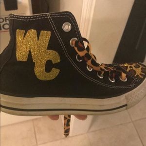 World Cup Blinged Converse